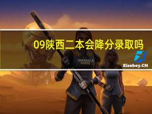 09陕西二本会降分录取吗