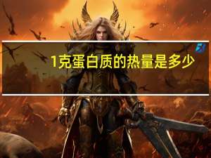 1克蛋白质的热量是多少