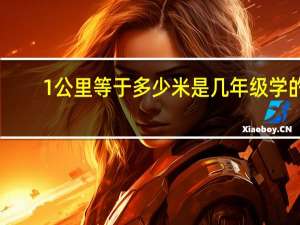 1公里等于多少米是几年级学的（1公里等于多少米）