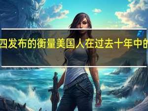 1月23日星期四发布的衡量美国人在过去十年中的财务满意度的指数