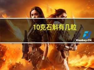 10克石斛有几粒