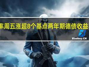 10年期德债收益率周五涨超8个基点两年期德债收益率本周累涨超13个基点