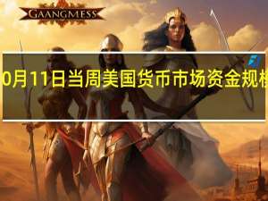 10月11日当周美国货币市场资金规模降至5.706万亿美元