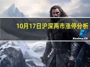 10月17日沪深两市涨停分析