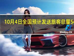 10月4日全国预计发送旅客总量5669.7万人次