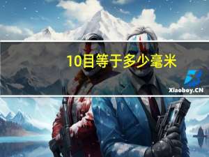 10目等于多少毫米