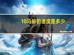 10马赫的速度是多少