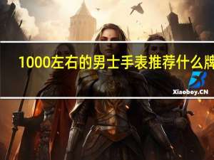 1000左右的男士手表推荐什么牌子（1000左右的男士手表）