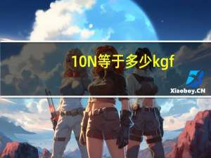 10N等于多少kgf