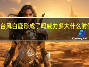 11号台风白鹿形成了吗威力多大什么时候登陆我国
