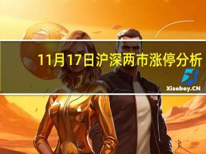 11月17日沪深两市涨停分析