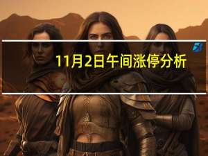 11月2日午间涨停分析
