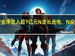 11股主力资金净流入超1亿元N波长光电、N众辰净流入超2亿元