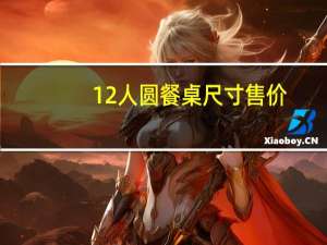 12人圆餐桌尺寸售价（12人圆餐桌尺寸规格）