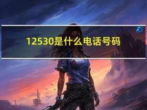 12530是什么电话号码（12530是什么电话号码）