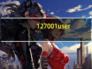 127 0 0 1user（127 0 0 1）