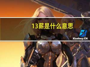 13薪是什么意思