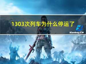 1303次列车为什么停运了（1303次列车）