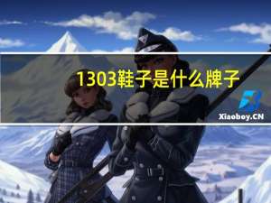 1303鞋子是什么牌子（1303）