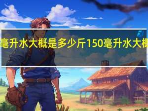 150毫升水大概是多少斤 150毫升水大概是多少克