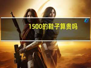 1500的鞋子算贵吗
