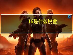 16%是什么税金