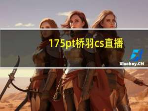 175pt桥羽cs直播（175pt作弊器）