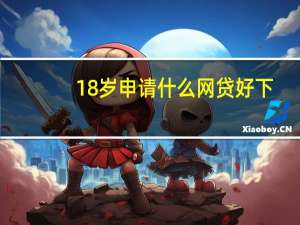 18岁申请什么网贷好下（请问18岁容易通过的小额网贷有哪些）