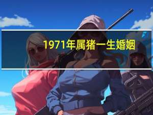 1971年属猪一生婚姻