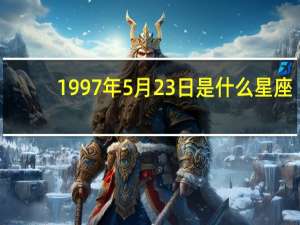 1997年5月23日是什么星座（5月23日是什么星座）
