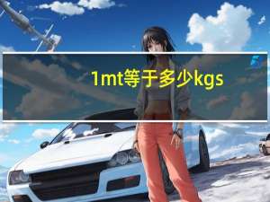 1mt等于多少kgs