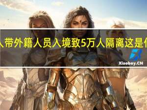 2人带外籍人员入境致5万人隔离 这是什么情况？