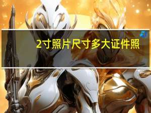 2寸照片尺寸多大证件照（2寸证件照片尺寸是多少）