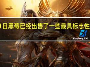2月21日黑莓已经出售了一些最具标志性的技术专利