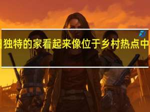 2月23日独特的家看起来像位于乡村热点中的迪士尼城堡