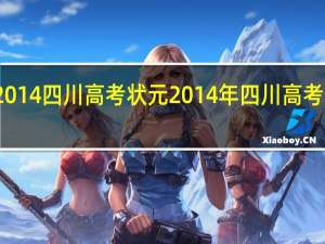 2014 四川 高考状元 2014年四川高考分数线