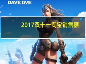 2017双十一淘宝销售额（2017双十一销售额）