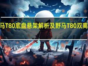 2018款野马T80底盘悬架解析及野马T80双离合变速箱好用吗