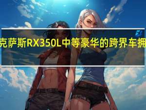 2018雷克萨斯RX350L中等豪华的跨界车拥有实用的设计