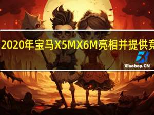 2020年宝马X5MX6M亮相并提供竞赛款