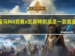 2021宝马M4竞赛x凯斯特别版是一款高度独家的机器