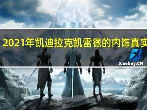 2021年凯迪拉克凯雷德的内饰真实再现
