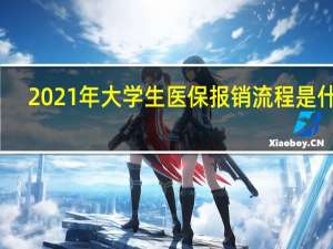 2021年大学生医保报销流程是什么