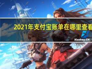 2021年支付宝账单在哪里查看（2021年支付宝怎么看年支出账单）