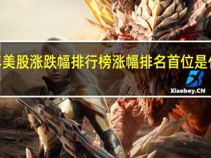 2021年美股涨跌幅排行榜 涨幅排名首位是什么板块股票