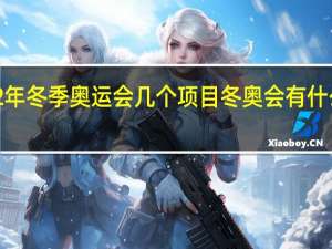 2022年冬季奥运会几个项目 冬奥会有什么比赛项目