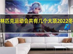 2022年奥林匹克运动会共有几个大项 2022冬奥会有几大项目