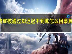2022年年7月14日更新 网贷审核通过却迟迟不到账怎么回事 具体原因是这些具体内容详细介绍