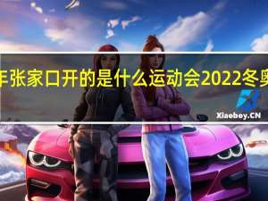 2022年张家口开的是什么运动会 2022冬奥会比赛项目