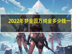 2022年梦金园万纯金多少钱一克（纯金多少钱一克）